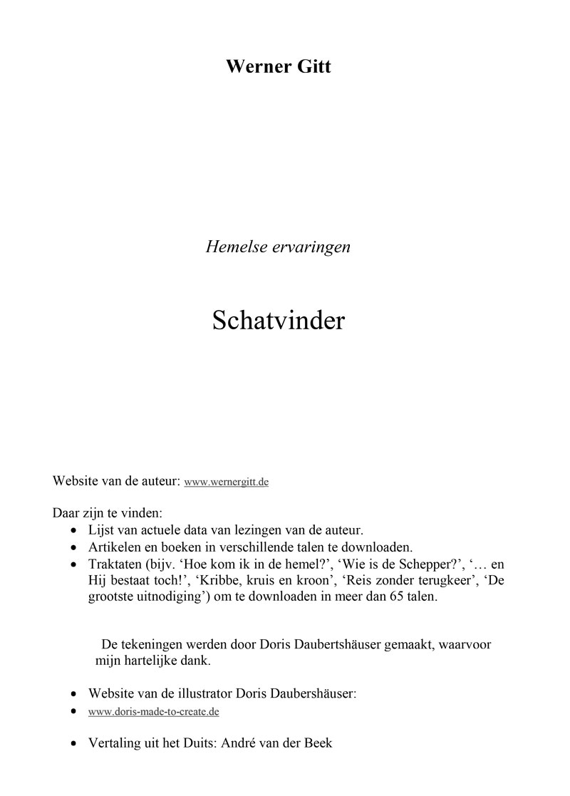 Niederländisch: Schatzfinder